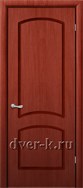 Строительная межкомнатная дверь Наполеон ДГ красное дерево