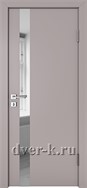 Звукоизоляционная дверь ДО-607 с шумоизоляцией 42 ДБ в цвете серый бархат