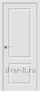 Межкомнатная дверь Скинни-12 ПВХ белая